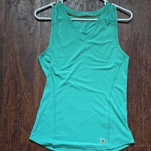 Carhartt Green Women's Tank Top NWOT